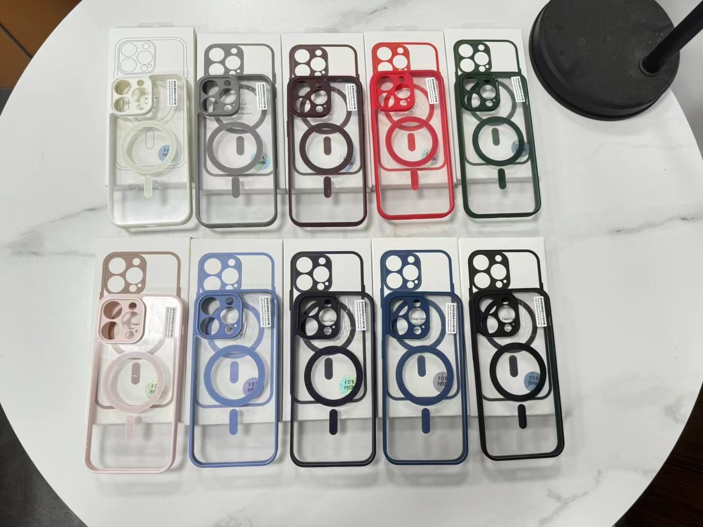 Acrylic Case with MagSafe (big hole) iPhone 17 Pro