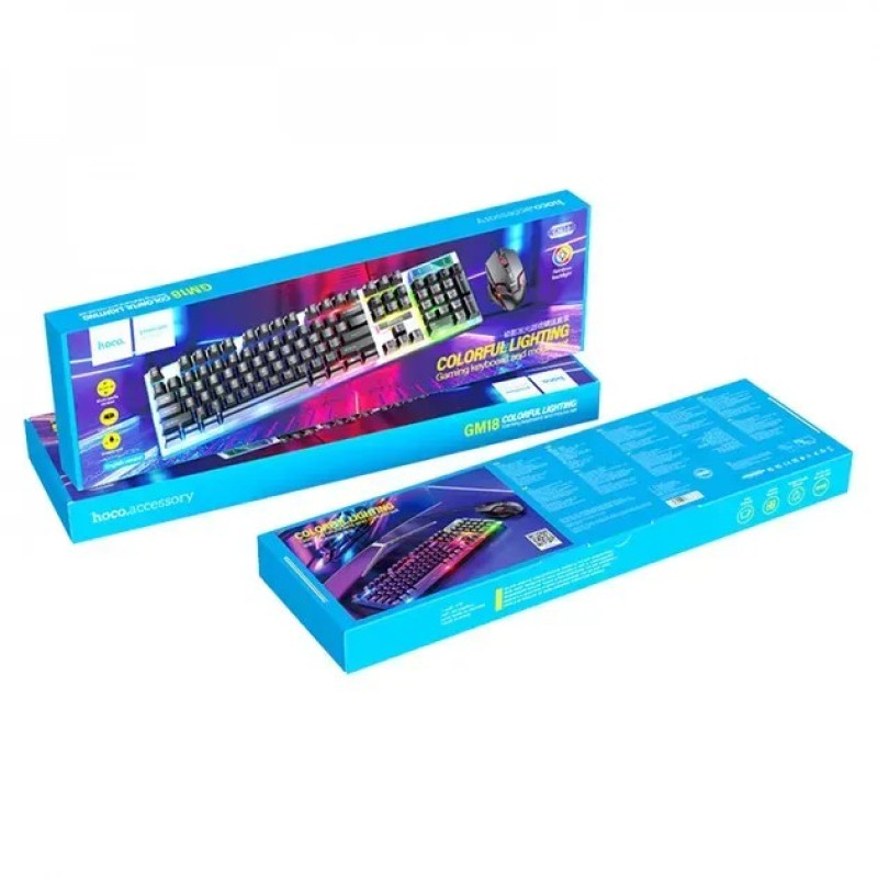 Hoco GM18 Gaming keyboard and mouse set