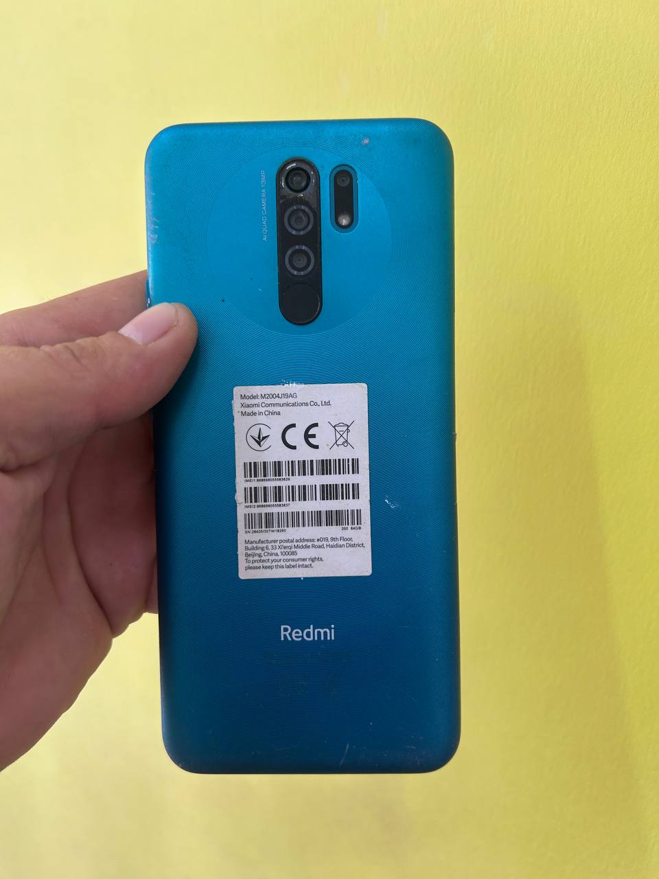 Xiaomi Redmi 9 Blue (Разбитый экран)