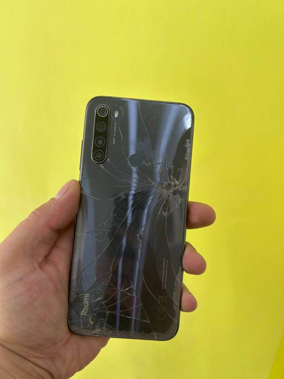 Xiaomi Redmi Note 8 Grey (Разбитый экран, разбитая крышка)