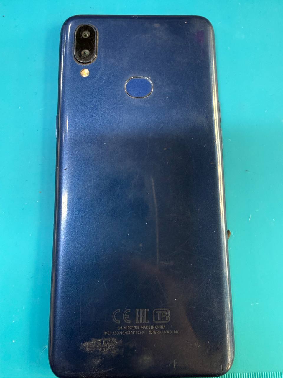Samsung A10s Blue (Разбит экран)