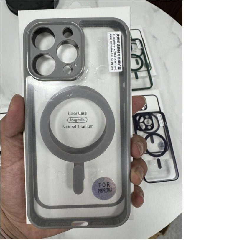 Acrylic Case with MagSafe (big hole) iPhone 16 Pro Max
