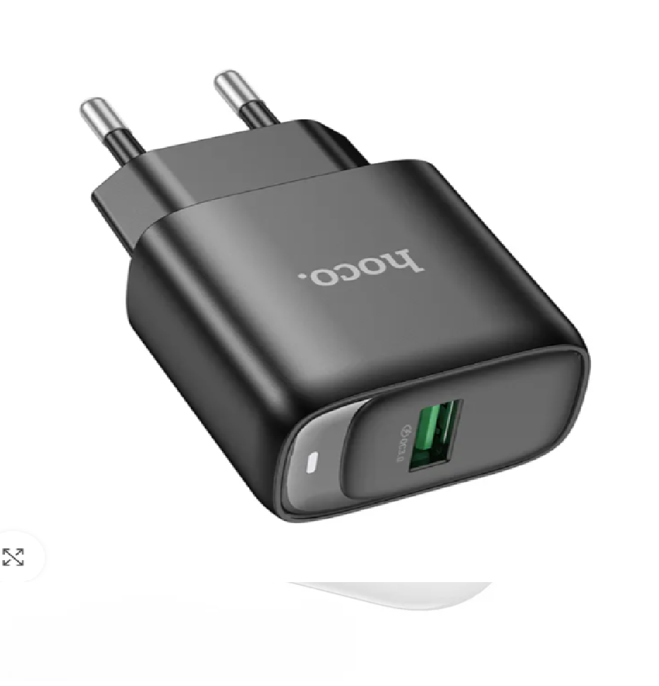 Hoco C140A Smart single port QC3.0 charge(EU),black